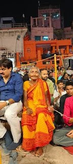 The woman who never misses the Ganga arti